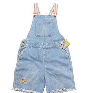 Target Pride Rainbow Shortalls Blu Blackboybe Medium New